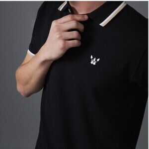 George Kent Soho Black Pink Polo